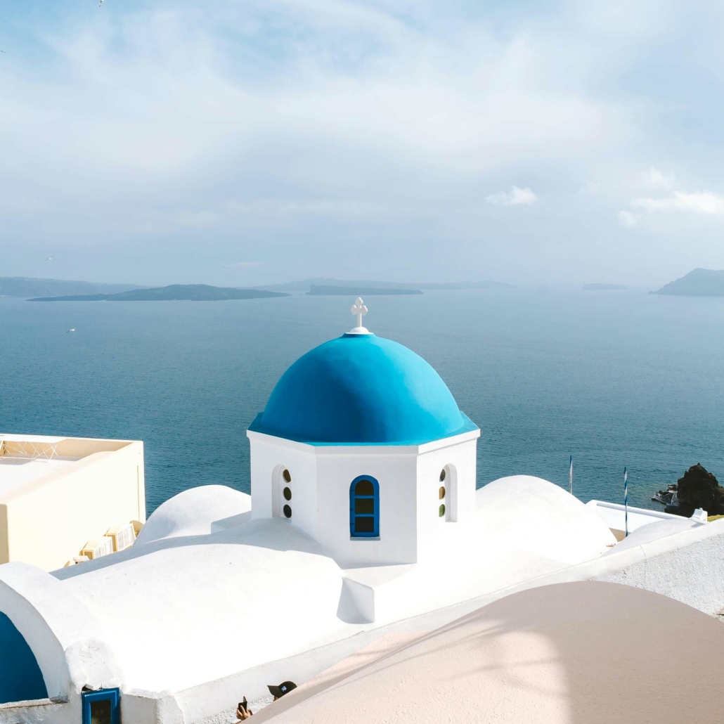 Santorin Architektur