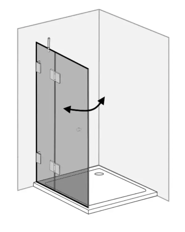 pendeltuer dusche