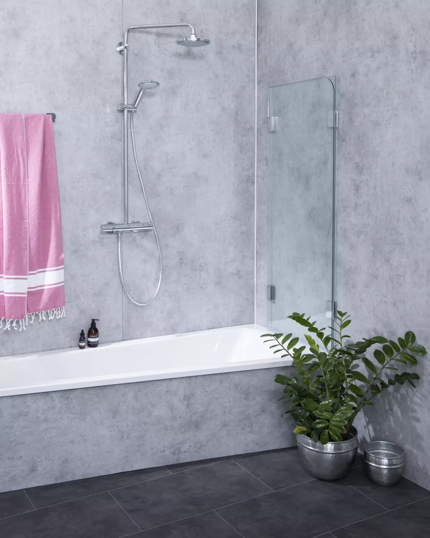 Faltwand Badewanne nach Maß