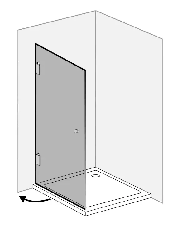 drehtuer dusche
