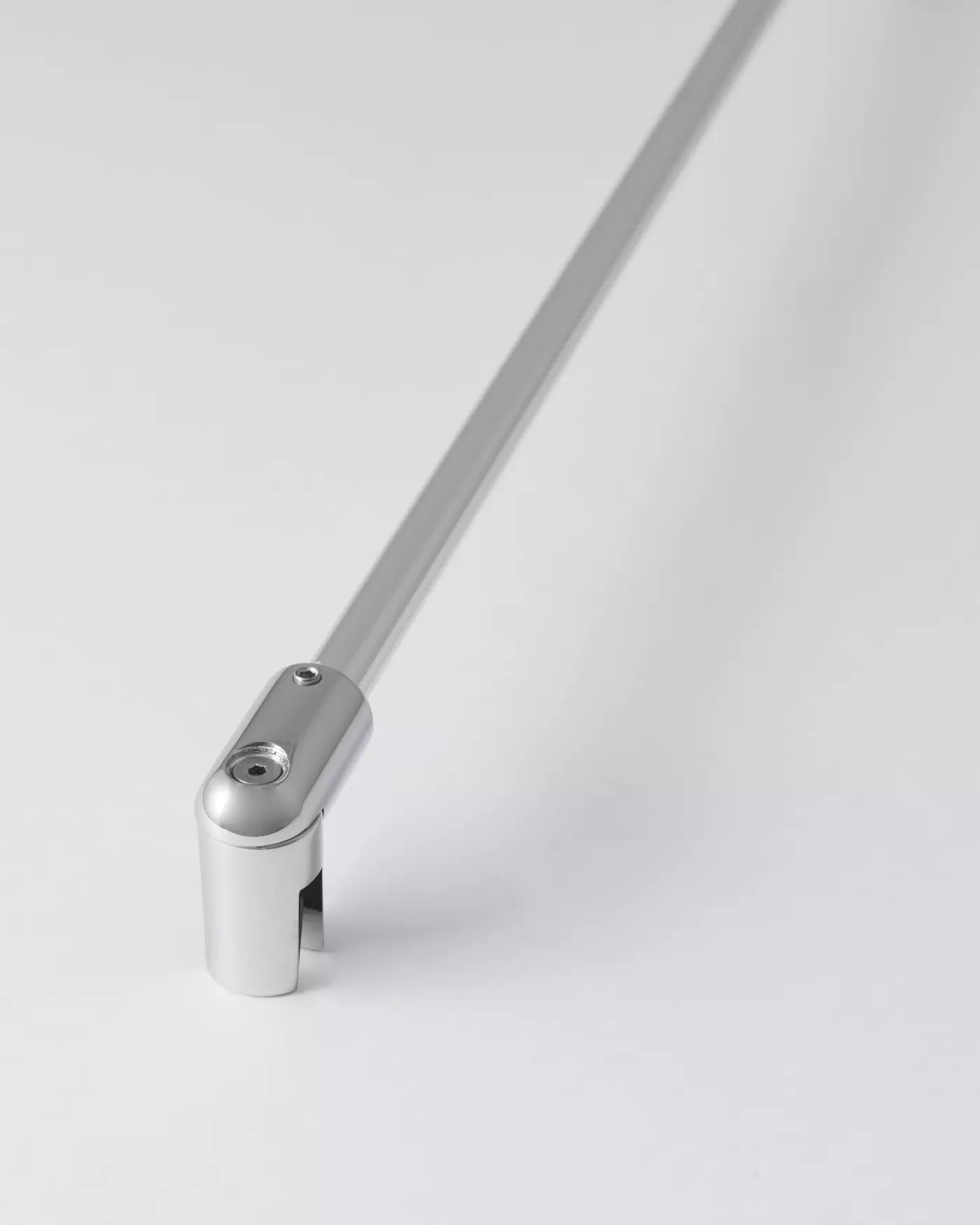 Wandarmset gerade für 6/8mm Dusche verchromt L=160cm