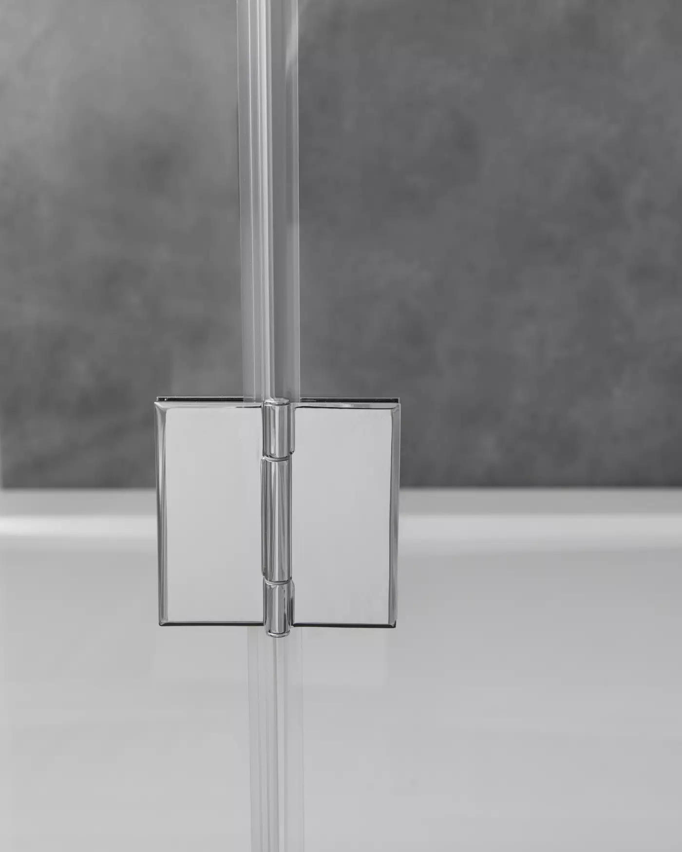 Eckdusche 120x80 Falttür & Tür an Festteil mit Duschwanne
