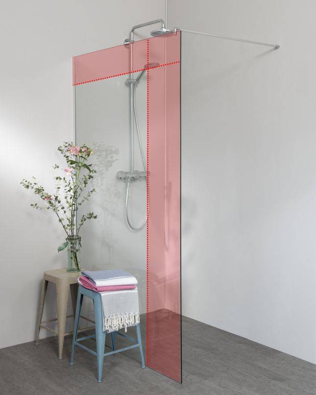 Glas Duschwand PMPO230