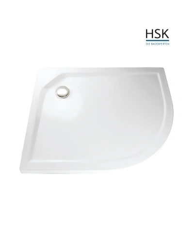 HSK Duschwanne 90x120cm ungleichschenklig links H=3,5cm Acryl weiß