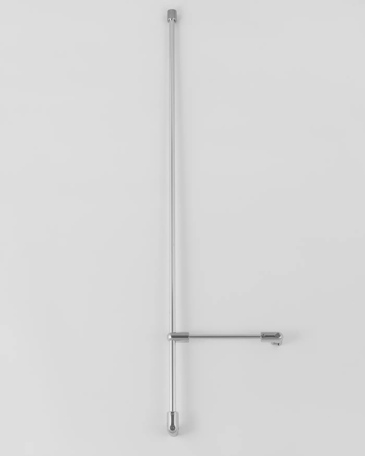 Wandarmset mit T-Stück für 6/8mm Dusche verchromt L=120/40cm