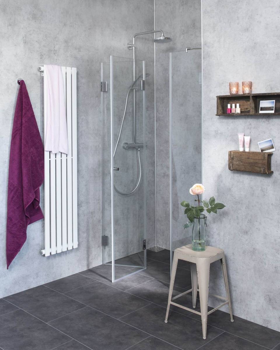 Combia Nischendusche Falttür F1Nab110