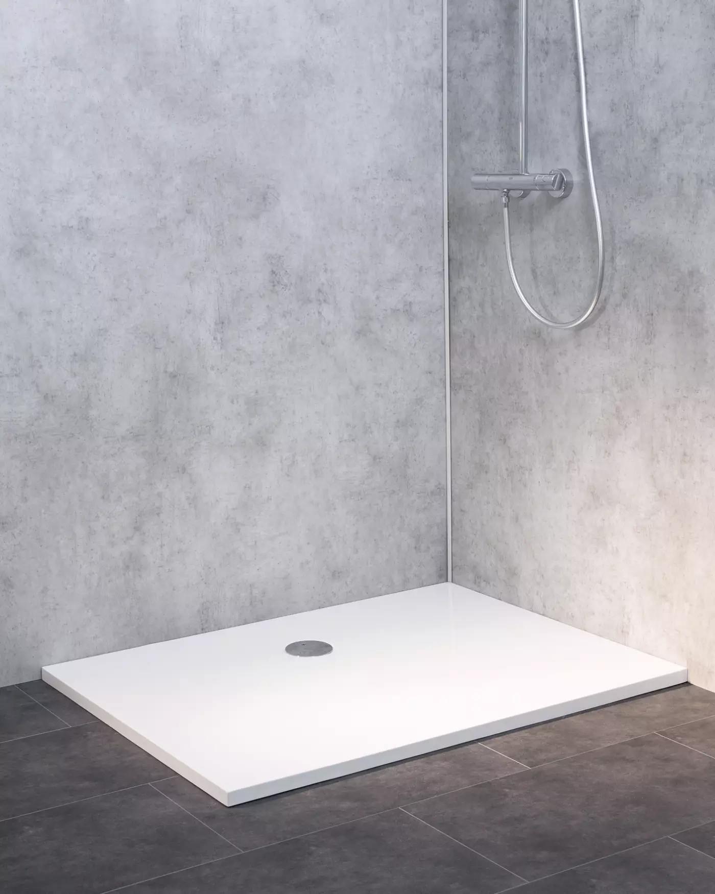 Dusche, Duschboden, Fliesen, Handbrause, Bodentrittfrei