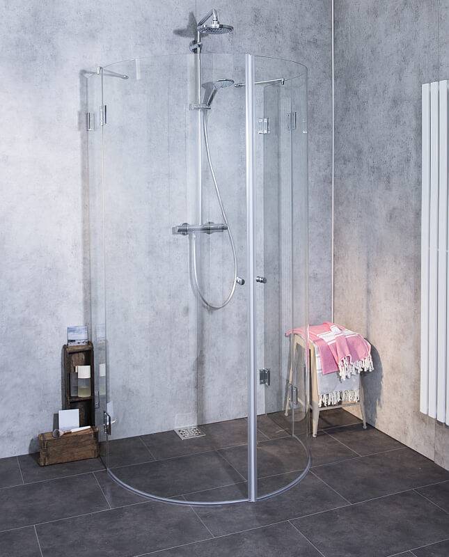 halbkreis dusche