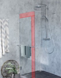 Glaswand Dusche nach Maß